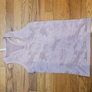 Athleta Pink Camo Tank Top